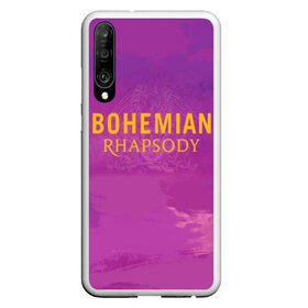 Чехол для Honor P30 с принтом Queen Bohemian Rhapsody в Тюмени, Силикон | Область печати: задняя сторона чехла, без боковых панелей | queen | богемская рапсодия | брайан мэи | британская | группа | королева | роджер тейлор | рок | фредди меркьюри