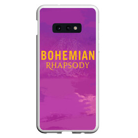 Чехол для Samsung S10E с принтом Queen Bohemian Rhapsody в Тюмени, Силикон | Область печати: задняя сторона чехла, без боковых панелей | queen | богемская рапсодия | брайан мэи | британская | группа | королева | роджер тейлор | рок | фредди меркьюри