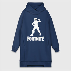 Платье-худи хлопок с принтом FORTNITE x MARSHMELLO в Тюмени,  |  | 2019 | armor | armour | cybersport | esport | fortnite | game | llama | logo | броня | игра | киберспорт | лама | фиолетовый | фирменные цвета | фортнайт