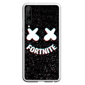 Чехол для Honor P30 с принтом FORTNITE x MARSHMELLO в Тюмени, Силикон | Область печати: задняя сторона чехла, без боковых панелей | 2019 | armor | armour | cybersport | dj | esport | fortnite | galaxy | game | llama | logo | marshmello | space | usa | америка | броня | галакт | игра | киберспорт | клубная музыка | лама | маршмелло |