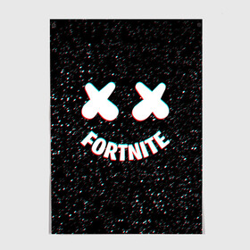 Постер с принтом FORTNITE x MARSHMELLO в Тюмени, 100% бумага
 | бумага, плотность 150 мг. Матовая, но за счет высокого коэффициента гладкости имеет небольшой блеск и дает на свету блики, но в отличии от глянцевой бумаги не покрыта лаком | 2019 | armor | armour | cybersport | dj | esport | fortnite | galaxy | game | llama | logo | marshmello | space | usa | америка | броня | галакт | игра | киберспорт | клубная музыка | лама | маршмелло |