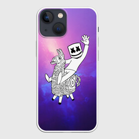 Чехол для iPhone 13 mini с принтом MarshNite в Тюмени,  |  | chris comstock | electronic | joytime iii | marshmallow | marshmello | клубная | маршмелло | маршмеллоу | электронная музыка