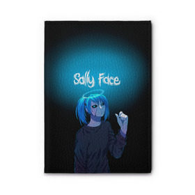 Обложка для автодокументов с принтом Sally Face в Тюмени, натуральная кожа |  размер 19,9*13 см; внутри 4 больших “конверта” для документов и один маленький отдел — туда идеально встанут права | blue | diane | face | fisher | gizmo | henry | johnson | killer | larry | sally | генри | гизмо | джонсон | диана | ларри | лицо | салли | фейс | фишер