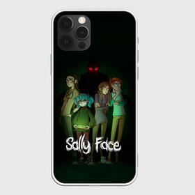 Чехол для iPhone 12 Pro с принтом Sally Face в Тюмени, силикон | область печати: задняя сторона чехла, без боковых панелей | blue | diane | face | fisher | gizmo | henry | johnson | killer | larry | sally | генри | гизмо | джонсон | диана | ларри | лицо | салли | фейс | фишер