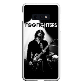 Чехол для Samsung S10E с принтом Foo Fighters в Тюмени, Силикон | Область печати: задняя сторона чехла, без боковых панелей | foo fighters | nirvana | альтернативный рок | группы | дейв грол | музыка | постгранж | рок | хард рок