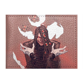 Обложка для студенческого билета с принтом Hellsing в Тюмени, натуральная кожа | Размер: 11*8 см; Печать на всей внешней стороне | alucard | anime | drakula | helsing | vampir | аниме | вампир | глаза кровь