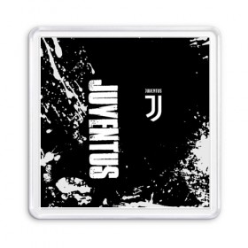 Магнит 55*55 с принтом Juventus в Тюмени, Пластик | Размер: 65*65 мм; Размер печати: 55*55 мм | 