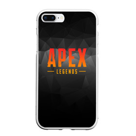 Чехол для iPhone 7Plus/8 Plus матовый с принтом APEX LEGEND в Тюмени, Силикон | Область печати: задняя сторона чехла, без боковых панелей | abstraction | apex | apex legends | battle | battle royal | titanfall | абстракция | апекс | апекс легендс | батл рояль | битва | война | королевская битва