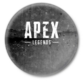 Значок с принтом APEX Legends в Тюмени,  металл | круглая форма, металлическая застежка в виде булавки | 2 | 2019 | 3 | apex | game | legends | titanfall | игра | титанфолл