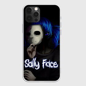 Чехол для iPhone 12 Pro с принтом Sally Face (9) в Тюмени, силикон | область печати: задняя сторона чехла, без боковых панелей | face | fisher | larry johnson | mask | sally | sally face | sally fisher | демоны | духи | маска | призраки | салли | салли фейс | салли фишер | фейс