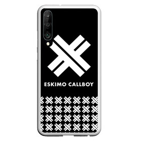 Чехол для Honor P30 с принтом Eskimo Callboy в Тюмени, Силикон | Область печати: задняя сторона чехла, без боковых панелей | bury me in vegas | crystals | danskimo | eskimo callboy | sushi | the scene | we are the mess | группы | метал | музыка | рок | эскимо колбой