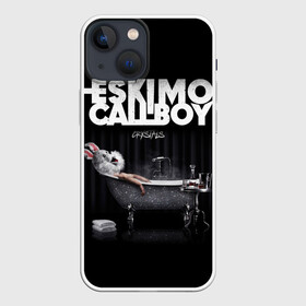 Чехол для iPhone 13 mini с принтом Eskimo Callboy в Тюмени,  |  | Тематика изображения на принте: bury me in vegas | crystals | danskimo | eskimo callboy | sushi | the scene | we are the mess | группы | метал | музыка | рок | эскимо колбой