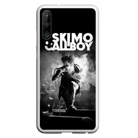 Чехол для Honor P30 с принтом Eskimo Callboy в Тюмени, Силикон | Область печати: задняя сторона чехла, без боковых панелей | bury me in vegas | crystals | danskimo | eskimo callboy | sushi | the scene | we are the mess | группы | метал | музыка | рок | эскимо колбой