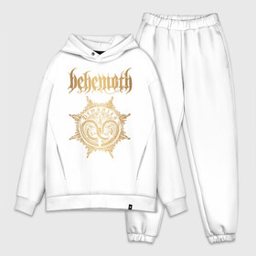 Мужской костюм хлопок OVERSIZE с принтом Behemoth в Тюмени,  |  | behemoth | black metal | death metal | inferno | nergal | orion | seth | блэк метал | группы | дэт метал | метал | музыка | рок