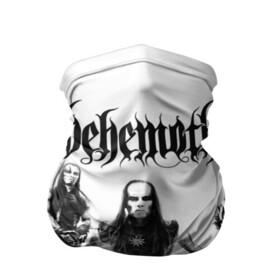 Бандана-труба 3D с принтом Behemoth в Тюмени, 100% полиэстер, ткань с особыми свойствами — Activecool | плотность 150‒180 г/м2; хорошо тянется, но сохраняет форму | behemoth | black metal | death metal | inferno | nergal | orion | seth | блэк метал | группы | дэт метал | метал | музыка | рок