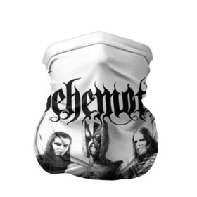 Бандана-труба 3D с принтом Behemoth в Тюмени, 100% полиэстер, ткань с особыми свойствами — Activecool | плотность 150‒180 г/м2; хорошо тянется, но сохраняет форму | behemoth | black metal | death metal | inferno | nergal | orion | seth | блэк метал | группы | дэт метал | метал | музыка | рок