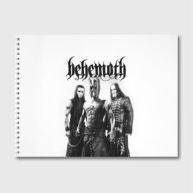 Альбом для рисования с принтом Behemoth в Тюмени, 100% бумага
 | матовая бумага, плотность 200 мг. | behemoth | black metal | death metal | inferno | nergal | orion | seth | блэк метал | группы | дэт метал | метал | музыка | рок