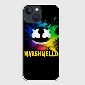Чехол для iPhone 13 mini с принтом Marshmello в Тюмени,  |  | alone | beautiful now | disc | dj | jockey | marshmallow | американский | диджей | дискотека | маршмэллоу | продюсер