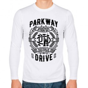 Мужской лонгслив хлопок с принтом Parkway Drive в Тюмени, 100% хлопок |  | Тематика изображения на принте: atlas | ire | parkway drive | pd | группы | метал | музыка | рок | хеви метал