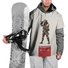 Накидка на куртку 3D с принтом Apex Legends bloodhound в Тюмени, 100% полиэстер |  | apex | apex legends | fortnite | pubg | апекс | апекс легендс | пубг | фортнайт