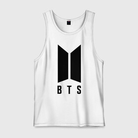 Мужская майка хлопок с принтом BTS J-HOPE в Тюмени, 100% хлопок |  | bangtan boys | bt21 | bts | bts army | bts stickers | j hope | jimin | jin | jungkook | k pop | rap monster | rapmon | suga | v | бтс | корея | стикеры bts