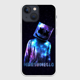 Чехол для iPhone 13 mini с принтом Marshmello в Тюмени,  |  | marshmello | диджей | звезды | клуб | клубная музыка | космос | маршмеллоу | маршмэлло | маршмэллоу | музыка | небо | ночь | электронная