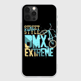 Чехол для iPhone 12 Pro Max с принтом Street style в Тюмени, Силикон |  | background | bike | black | bmx | drawing | extreme | graphics | movement | power | splashes | sport | spots | street | style | брызги | велосипед | графика | движение | жёлтый | надпись | пятна | рисунок | сила | синий | спорт | стиль | текст | уличный |