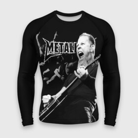 Мужской рашгард 3D с принтом Metallica в Тюмени,  |  | heavy metal | metal | metallica | группы | метал | металлика | музыка | рок | трэш метал | хєви метал
