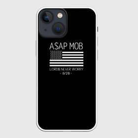 Чехол для iPhone 13 mini с принтом ASAP   TYLER THE CREATOR в Тюмени,  |  | aap | asap | asap rocky | awge | cherry bomb | ferg | hip hop | mob. golf | rap | rep | tyler the creator | vlone | worldwide | асап | банда | голф | музыка | роки | рэп | тайлер | хип хоп