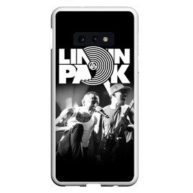 Чехол для Samsung S10E с принтом Linkin Park в Тюмени, Силикон | Область печати: задняя сторона чехла, без боковых панелей | chester bennington | linkin park | группы | линкин парк | метал | музыка | рок | честер беннингтон