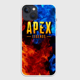 Чехол для iPhone 13 с принтом APEX LEGENDS в Тюмени,  |  | apex | apex legends | апекс | апекс легенд | апекс легендс | бой | игра | компьютерная игра | королевская битва | лучшее | огонь | онлайн игра | популярное | текстура | хит | шутер