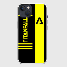 Чехол для iPhone 13 с принтом Titanfall в Тюмени,  |  | боевой | меха | научно | оружие | робот | сеть | симулятор | снаряжение | спектры | титан | фантастика | шутер