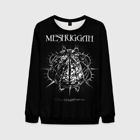 Мужской свитшот 3D с принтом Meshuggah в Тюмени, 100% полиэстер с мягким внутренним слоем | круглый вырез горловины, мягкая резинка на манжетах и поясе, свободная посадка по фигуре | Тематика изображения на принте: djent | jens kidman | meshuggah | metal | грув метал | группы | метал | мешуга | музыка | рок