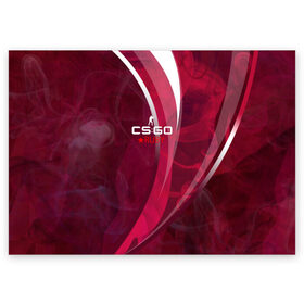 Поздравительная открытка с принтом cs:go - Ruby (Рубин) в Тюмени, 100% бумага | плотность бумаги 280 г/м2, матовая, на обратной стороне линовка и место для марки
 | 0x000000123 | csgo | ruby | ксго | рубин