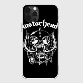 Чехол для iPhone 12 Pro с принтом Motorhead в Тюмени, силикон | область печати: задняя сторона чехла, без боковых панелей | motorhead | группы | лемми килмистер | метал | музыка | рок | хард рок | хеви метал