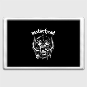 Магнит 45*70 с принтом Motorhead в Тюмени, Пластик | Размер: 78*52 мм; Размер печати: 70*45 | motorhead | группы | лемми килмистер | метал | музыка | рок | хард рок | хеви метал