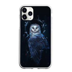 Чехол для iPhone 11 Pro Max матовый с принтом сова в Тюмени, Силикон |  | owl | ночь | птица | сова | филин