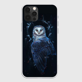 Чехол для iPhone 12 Pro Max с принтом сова в Тюмени, Силикон |  | owl | ночь | птица | сова | филин