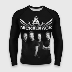 Мужской рашгард 3D с принтом Nickelback в Тюмени,  |  | dark horse | feed the machine | nickelback | no fixed adress | группы | метал | музыка | никлбэк | рок | хард рок | чед крюгер