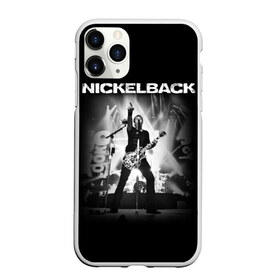 Чехол для iPhone 11 Pro матовый с принтом Nickelback в Тюмени, Силикон |  | dark horse | feed the machine | nickelback | no fixed adress | группы | метал | музыка | никлбэк | рок | хард рок | чед крюгер
