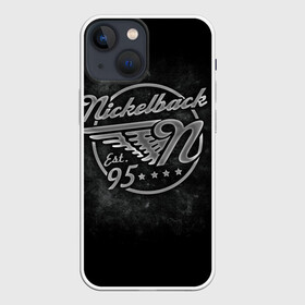Чехол для iPhone 13 mini с принтом Nickelback в Тюмени,  |  | dark horse | feed the machine | nickelback | no fixed adress | группы | метал | музыка | никлбэк | рок | хард рок | чед крюгер