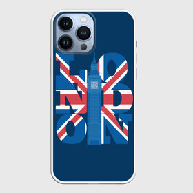 Чехол для iPhone 13 Pro Max с принтом London в Тюмени,  |  | city | england | flag | london | symbol | tow | uk | англия | башня | биг бен | великобритания | город | городской | графика | жёлтое | закат | иллюстрация | искусство | лондон | мода | молодёжная | небо | рисунок | символ