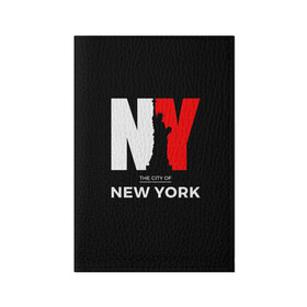 Обложка для паспорта матовая кожа с принтом New York City в Тюмени, натуральная матовая кожа | размер 19,3 х 13,7 см; прозрачные пластиковые крепления | america | city | large | liberty | new york | sculpture | statue | symbol | usa | америка | большие | буквы | город | графика | жизни | иллюстрация | искусство | мода | нью йорк | рисунок | свободы | силуэт | символ | скульптура | статуя