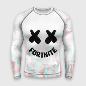 Мужской рашгард 3D с принтом FORTNITE x MARSHMELLO в Тюмени,  |  | 2019 | dj | fortnite | game | glitch | marshmello | usa | америка | глитч | игра | клубная музыка | маршмелло | музыка | музыкант | ф | фортнайт