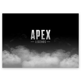 Поздравительная открытка с принтом APEX LEGENDS в Тюмени, 100% бумага | плотность бумаги 280 г/м2, матовая, на обратной стороне линовка и место для марки
 | apex | apex legends | battle | battle royal | titanfall | апекс | апекс легендс | батл рояль | битва | война | королевская битва