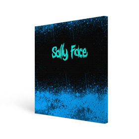 Холст квадратный с принтом Sally Face (19) в Тюмени, 100% ПВХ |  | face | fisher | larry johnson | mask | sally | sally face | sally fisher | демоны | духи | маска | призраки | салли | салли фейс | салли фишер | фейс