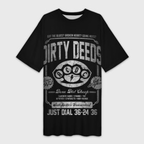 Платье-футболка 3D с принтом AC DC в Тюмени,  |  | ac dc | acdc | группы | метал | музыка | рок | хард рок | эйси диси | эйсидиси