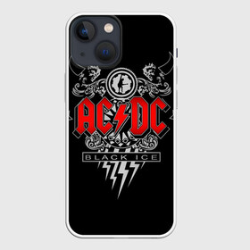 Чехол для iPhone 13 mini с принтом AC DC в Тюмени,  |  | ac dc | acdc | группы | метал | музыка | рок | хард рок | эйси диси | эйсидиси