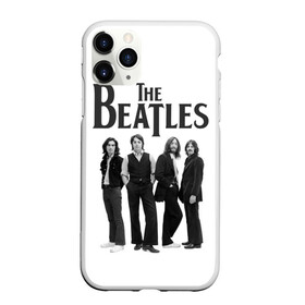 Чехол для iPhone 11 Pro матовый с принтом The Beatles в Тюмени, Силикон |  | Тематика изображения на принте: beatles | the beatles | битлз | битлс | битлы | группы | джон леннон | джордж харрисон | легенды | музыка | пол маккартни | ринго старр | рок