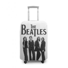 Чехол для чемодана 3D с принтом The Beatles в Тюмени, 86% полиэфир, 14% спандекс | двустороннее нанесение принта, прорези для ручек и колес | beatles | the beatles | битлз | битлс | битлы | группы | джон леннон | джордж харрисон | легенды | музыка | пол маккартни | ринго старр | рок